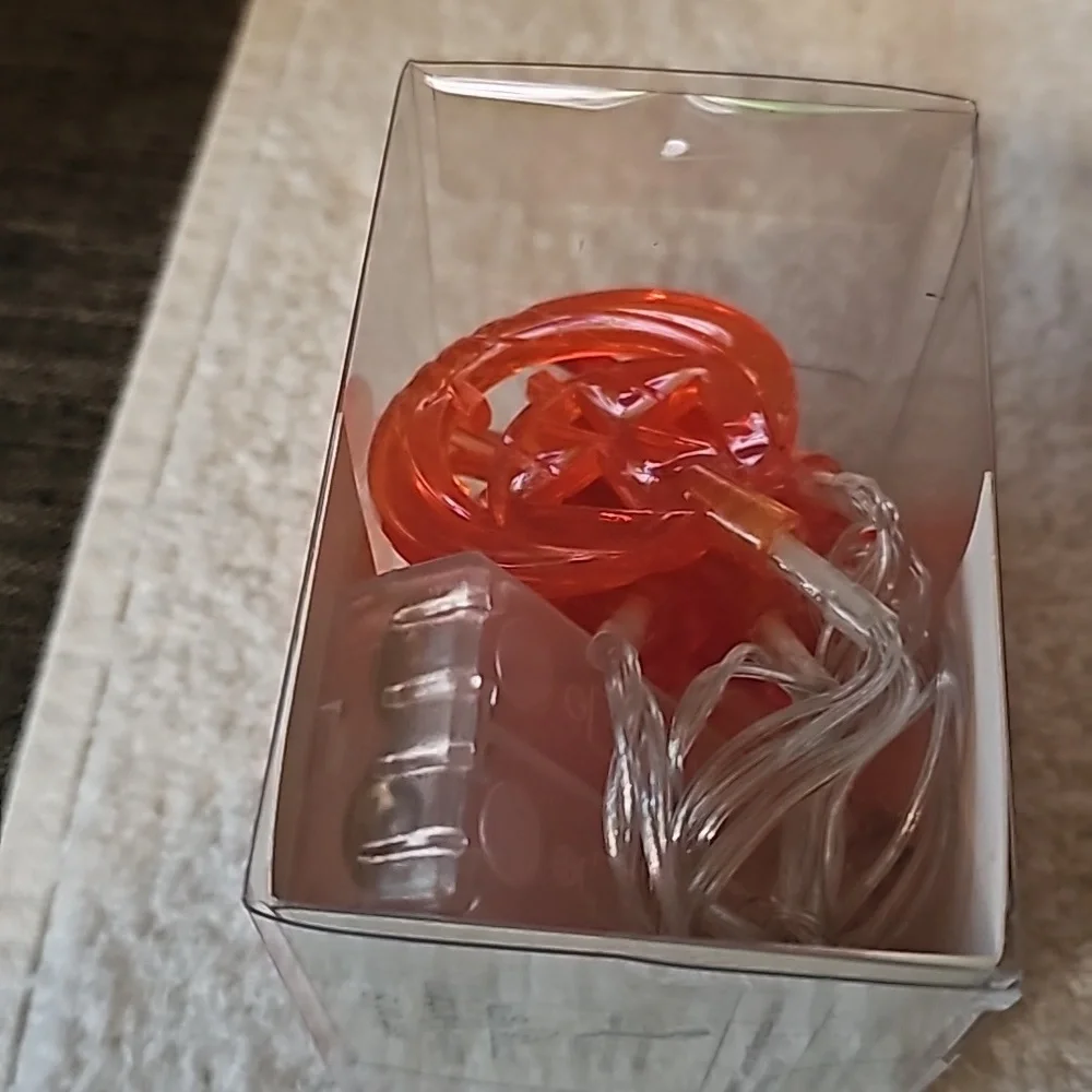 BATTERY OPERATED JACK-O-LANTERN STRING LIGHT - Picture 2 of 5